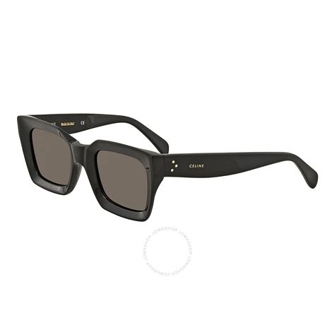 celine 41450/s|Celine Black Square Sunglasses CL41450S 807 50 .